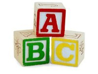 Cubi con lettere