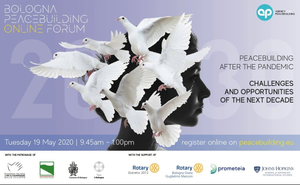 Bologna Peacebuilding Forum. Evento online per l’edizione 2020