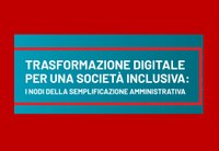 Convegno - Trasformazione digitale per una società inclusiva