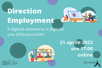 Tecnologie per l'inclusione - Webinar "Direction Employment"